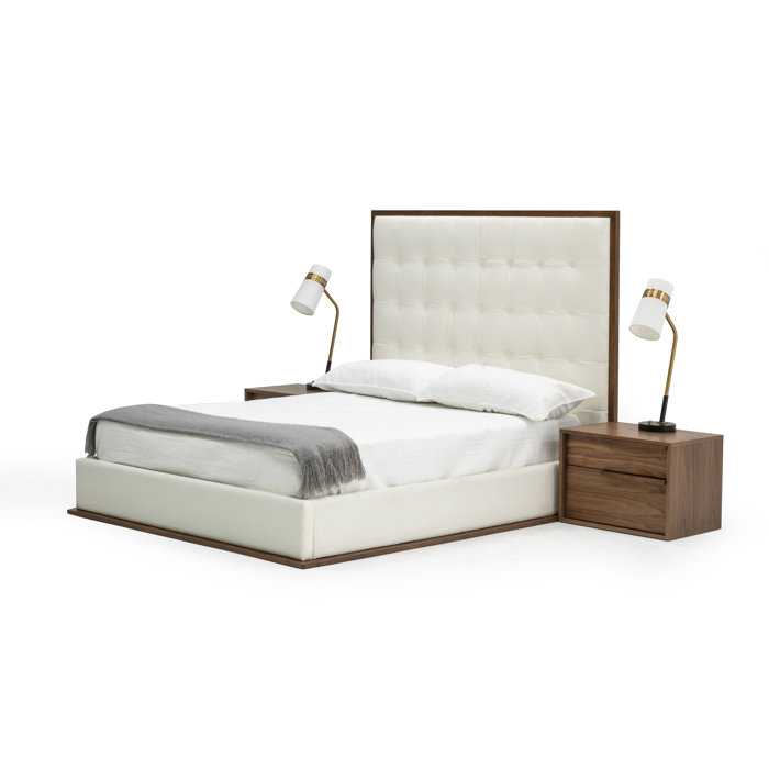 AllModern Nantucket Tufted Platform Bed & Reviews | Wayfair